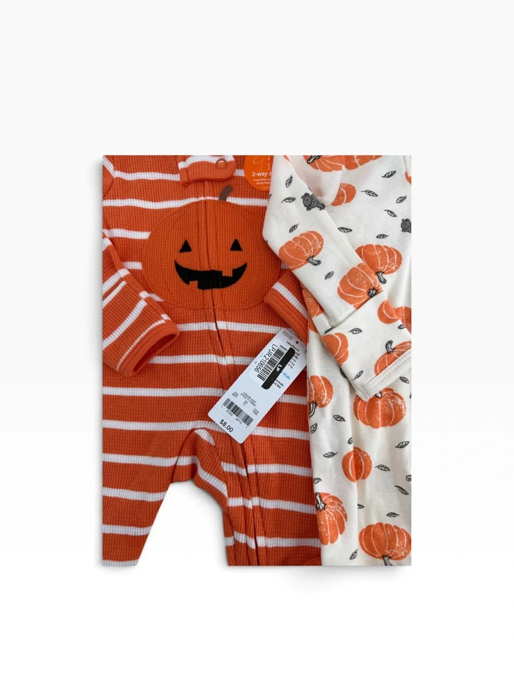 Carters adorable pumpkin